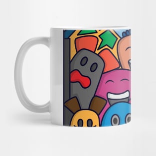 Doodle vector art Mug